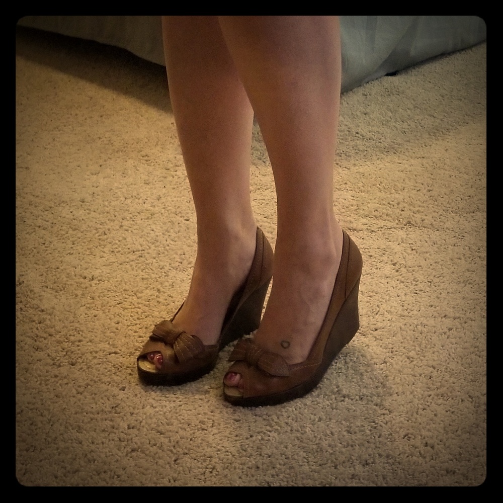 Nicole Brown Wedges